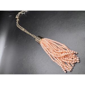 Sugarfix by BaubleBar Beaded Tassel Necklace